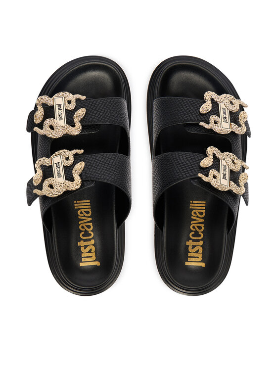 Just Cavalli Just Cavalli Šľapky 80RA3S91 ZSE36 Čierna