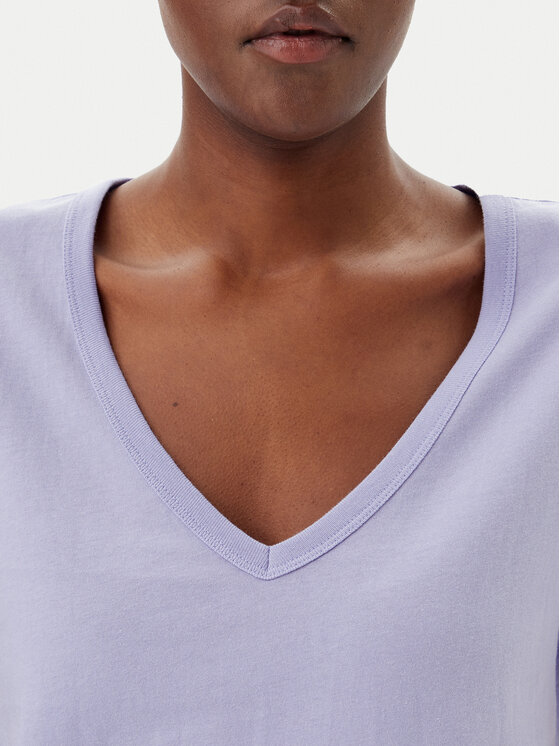 Gap Gap T-Shirt 723631-00 Fioletowy Regular Fit