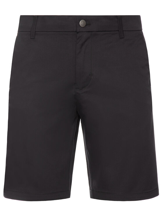Calvin Klein Jeans Calvin Klein Jeans Pantalon scurți din material J30J314908 Negru Slim Fit