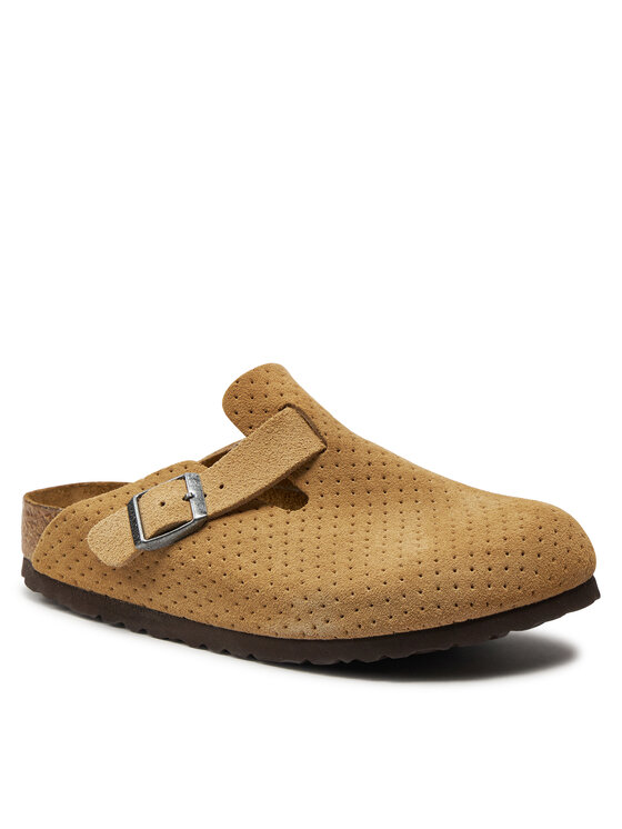 Birkenstock Birkenstock Nazouváky Boston 1027014 Béžová