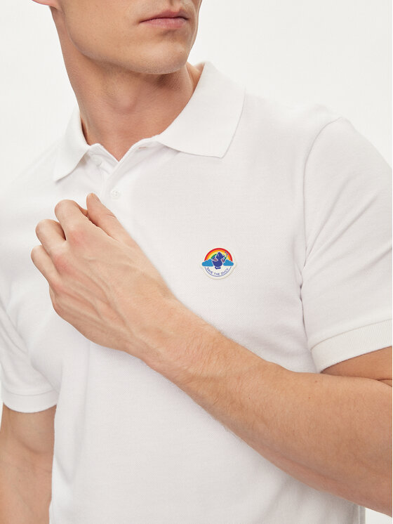 Save The Duck Save The Duck Polokošeľa Ovidio DR1213M-BATE18 Biela Regular Fit