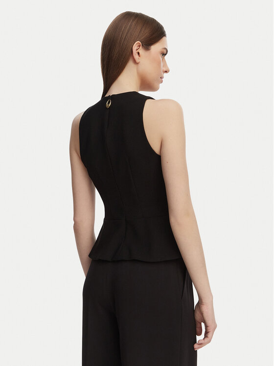 HUGO HUGO Blúz Carmint 50559304 Fekete Slim Fit