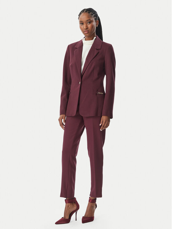 Guess Guess Giacca da abito W6BN08 K6806 Bordeaux Slim Fit