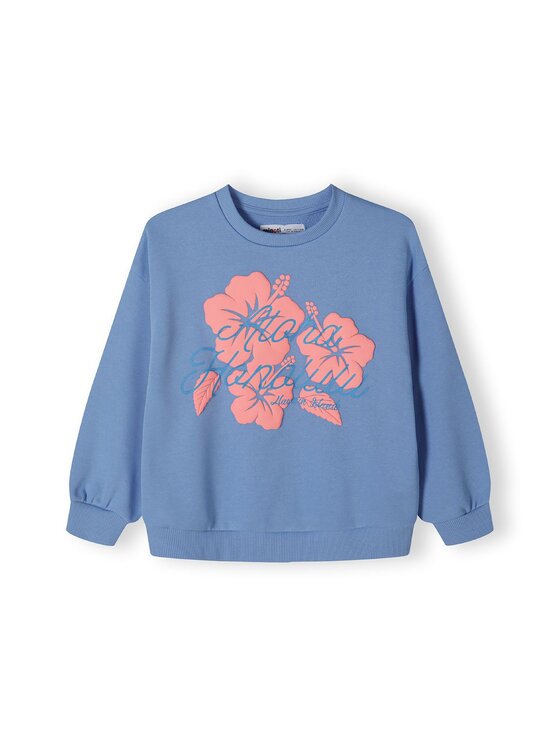 MINOTI MINOTI Bluza 22fleece55 Niebieski Regular Fit