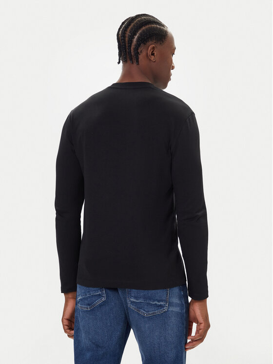 Bugatti Bugatti Longsleeve 8330-85044D Μαύρο Regular Fit