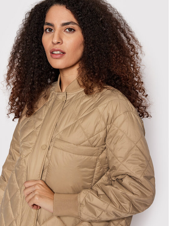 Marc O'Polo Marc O'Polo Пухено яке 201 0824 71151 Бежов Regular Fit