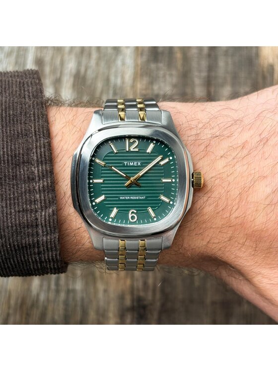 Timex Timex Zegarek TW2Y91400 Złoty