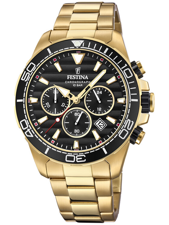 Festina Festina Zegarek F20364/3 Złoty