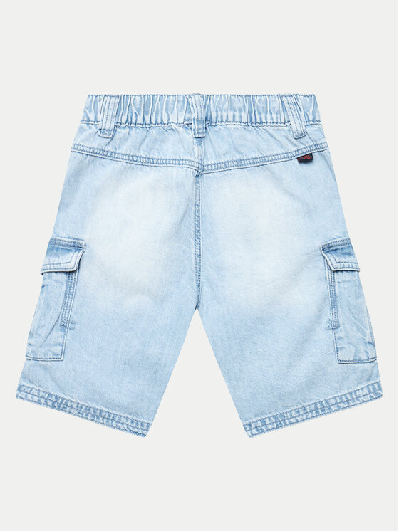 Original Marines Original Marines Jeansshorts DEP2221B Blau Regular Fit