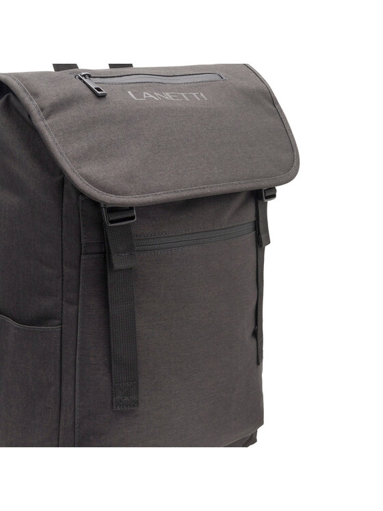 Lanetti Lanetti Ruksak LAN-K-005-04P Crna