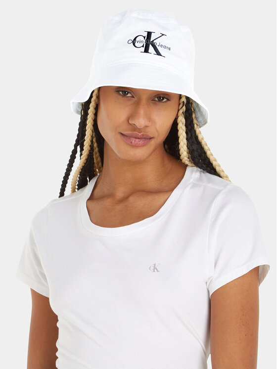 Calvin Klein Jeans Calvin Klein Jeans Klobuk K60K611029 Bela