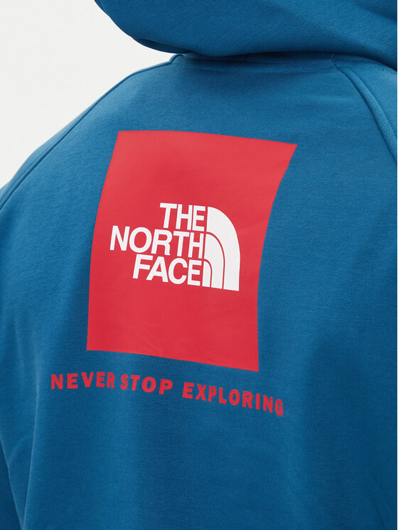 The North Face The North Face Sweatshirt Redbox NF0A89F9 Blau Regular Fit