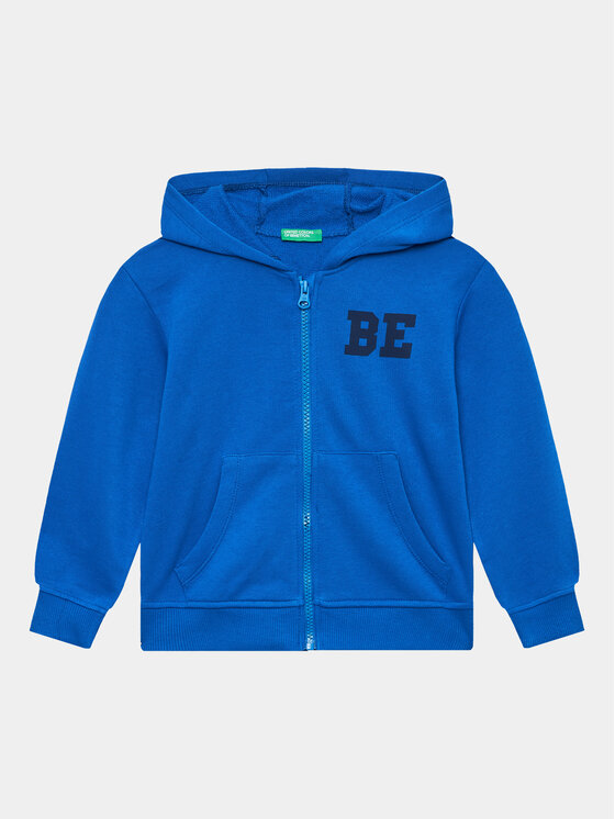 United Colors Of Benetton United Colors Of Benetton Majica dugih rukava 3J68G5023 Plava Regular Fit