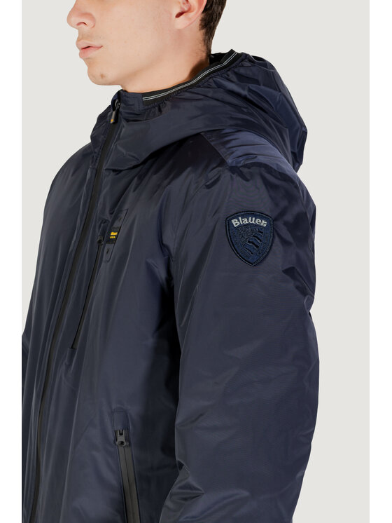 Blauer Blauer Trench JARVIS Blu Egg Fit