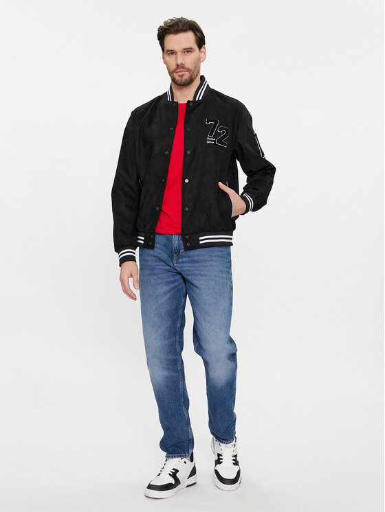 Brave Soul Brave Soul Bomber MJK-BROXTON Crna Regular Fit