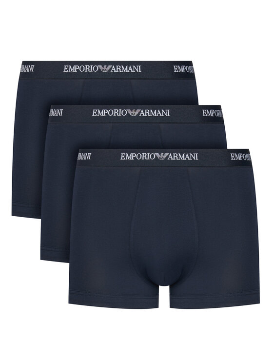 Emporio Armani Underwear Komplet 3 par bokserek EM000259 AF14132 MB139 Granatowy