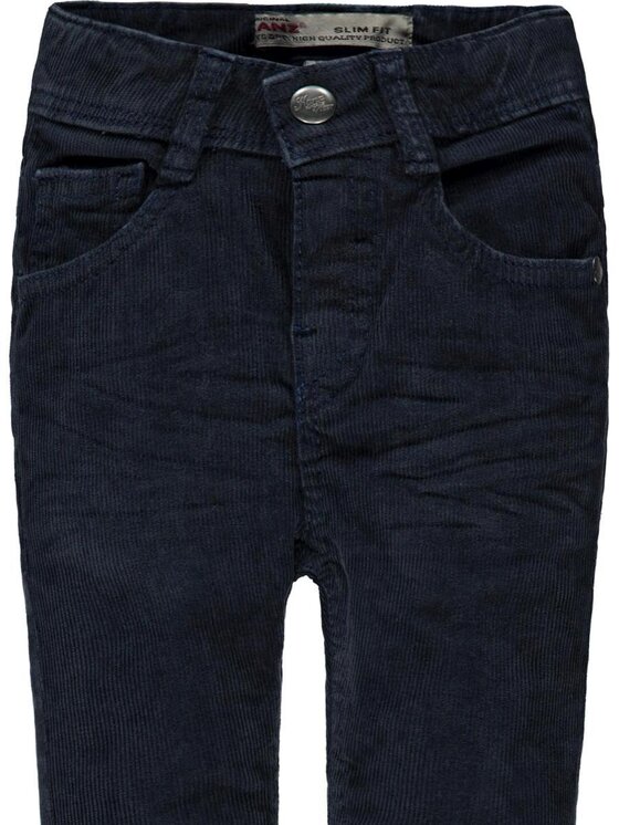 Kanz Kanz Spodnie materiałowe 1726974-3670 Niebieski Basic Fit