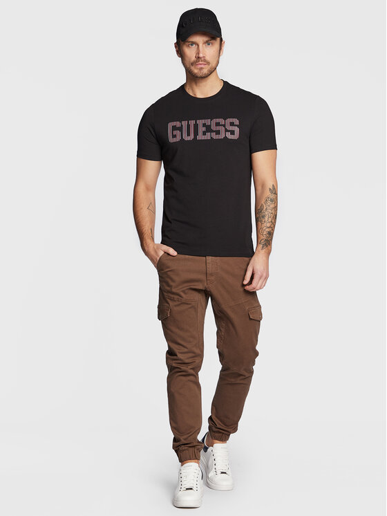 T-shirt M3RI05 J1314 Nero Slim Fit
