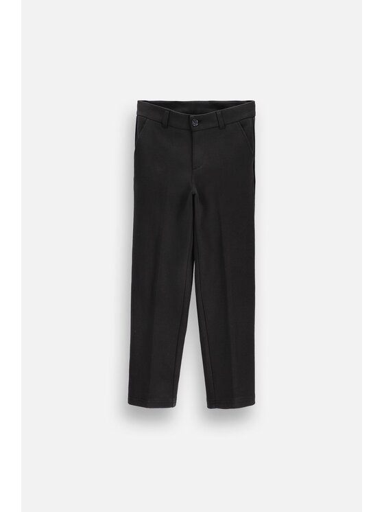 Coccodrillo Coccodrillo Spodnie materiałowe WC6119101BSB-021 Czarny Regular Fit