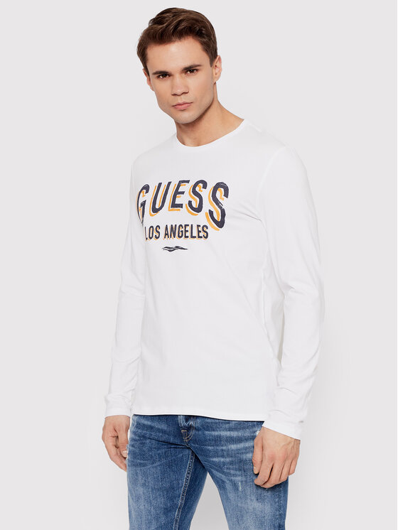 Longsleeve Singboard M2RI28 J1311 Bianco Slim Fit