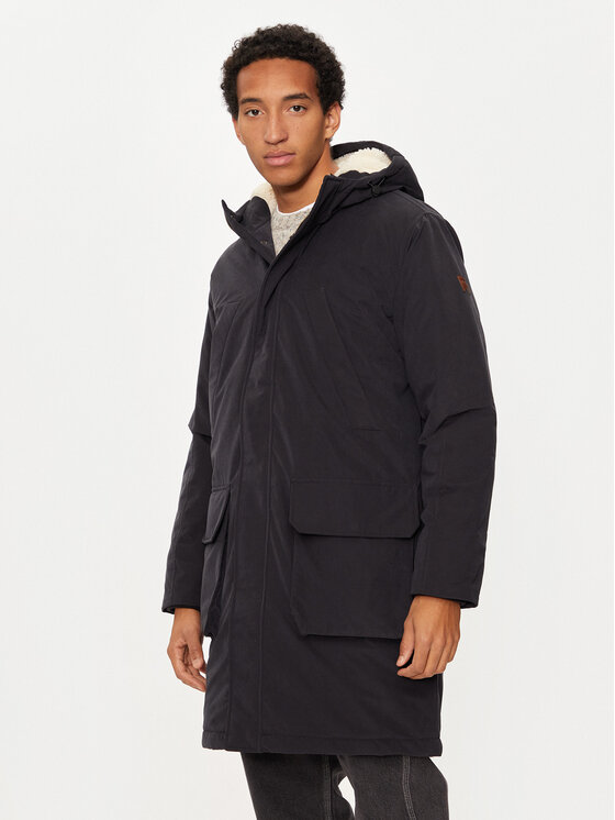Wrangler Wrangler Télikabát 112357423 Fekete Regular Fit