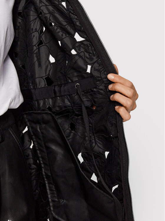 Red Valentino Veste de mi saison XR3CK00Y Noir Regular Fit Modivo