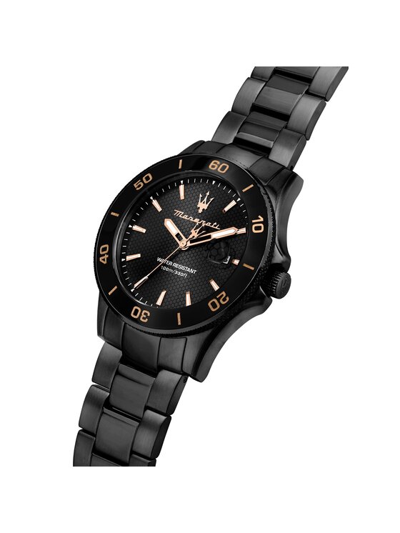 Maserati Maserati Zegarek Competizione Diver R8853100035 Czarny