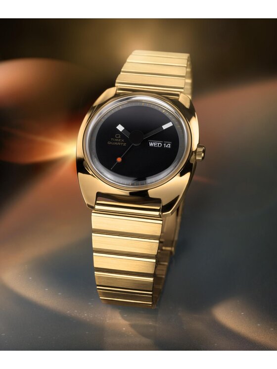 Timex Timex Zegarek TW2Y34400 Złoty