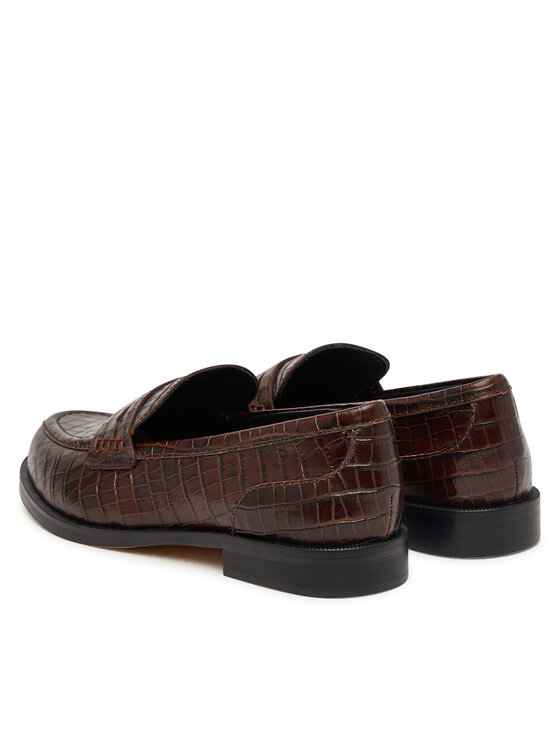 Clarks Clarks Pusbačiai Straven2 Penny 26327145 Ruda