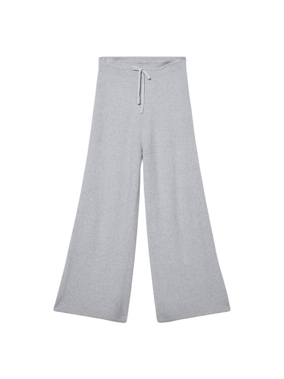 Oltre Oltre Pantaloni di tessuto P600E000059N003 Grigio Baggy Fit