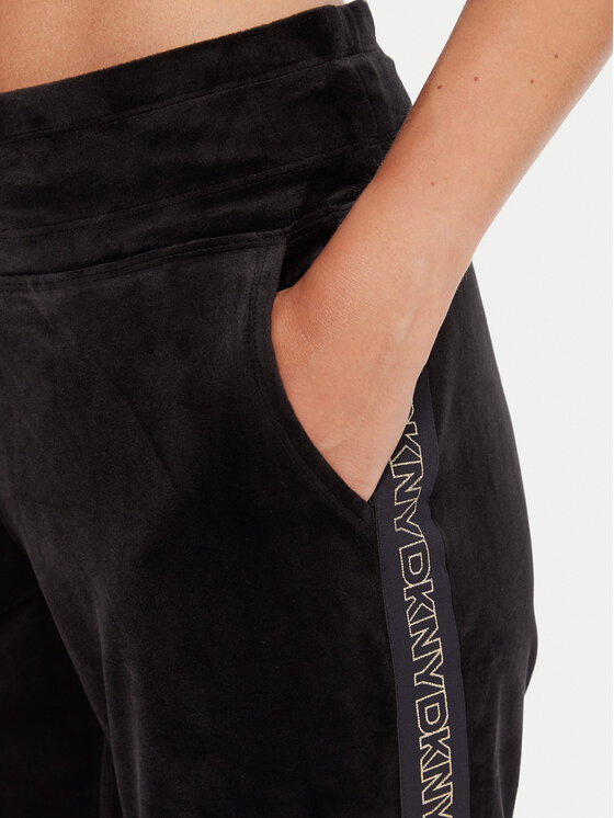 DKNY Sport DKNY Sport Dressipüksid DP5P3706 Must Regular Fit