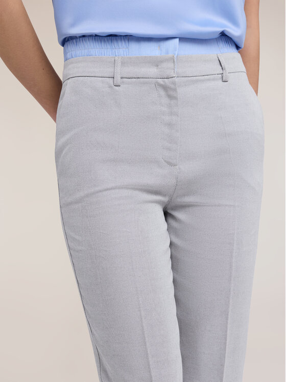 Motivi Motivi Pantaloni di tessuto P052Q004452N0S3 Grigio Regular Fit