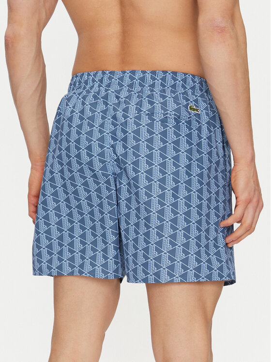 Lacoste Lacoste Pantaloni scurți pentru înot MH9086 Albastru Regular Fit