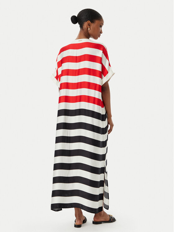 LOLA CASADEMUNT LOLA CASADEMUNT Sukienka letnia LS2616013 Kolorowy Relaxed Fit