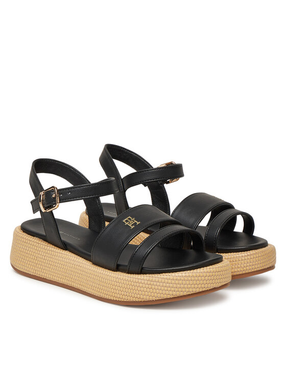 Tommy Hilfiger Tommy Hilfiger Espadrilky T3A2-33793-0326 S Černá