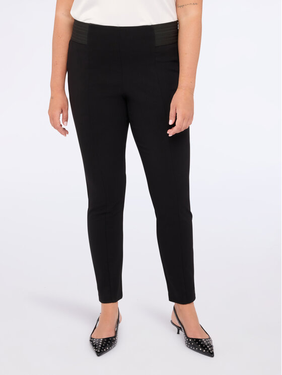 Fiorella Rubino Fiorella Rubino Spodnie materiałowe P171L002193N033 Czarny Skin Fit