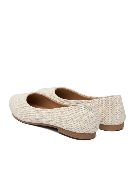 JENNY JENNY Ballerine CEO-WSS21732-01 Écru