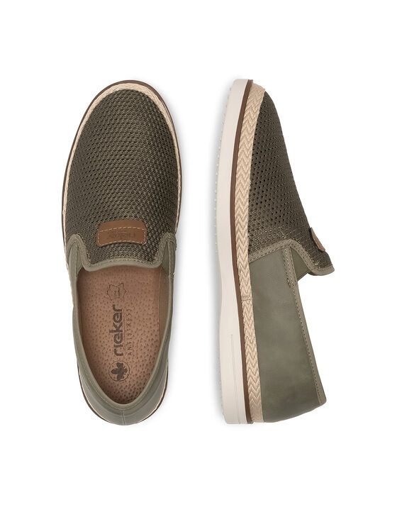 Rieker Rieker Espadrilky B2366-54 Kaki