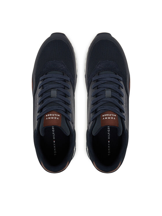 Tommy Hilfiger Tommy Hilfiger Snīkeri New Runner Eva Mix FM0FM05522 Tumši zils