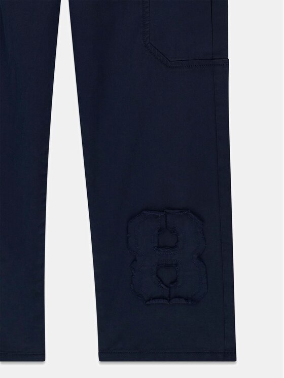 Guess Kids Guess Kids Spodnie materiałowe 181525 Niebieski Regular Fit