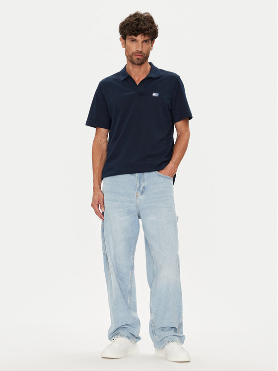 Tommy Jeans Tommy Jeans Tricou polo Skipper DM0DM21657 Bleumarin Regular Fit