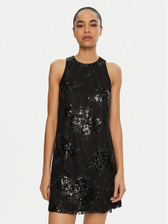 Kontatto Rochie cocktail AI2025 Negru Regular Fit