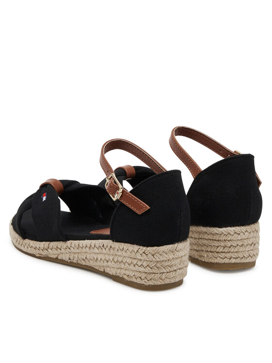 Tommy Hilfiger Tommy Hilfiger Espadryle T3A7-33801-0048 M Czarny
