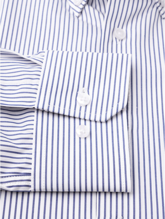 Willsoor Willsoor Koszula 43094sl Niebieski Slim Fit