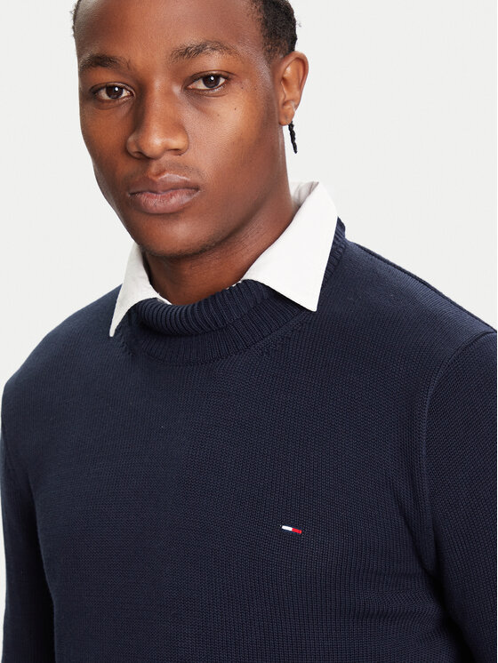 Tommy Jeans Tommy Jeans Rollkragenpullover DM0DM22096 Dunkelblau Regular Fit
