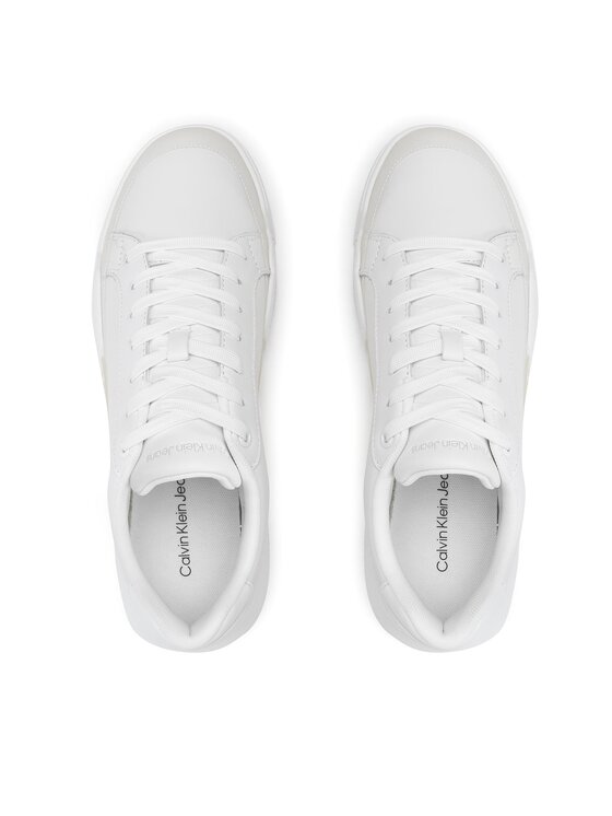 Calvin Klein Jeans Calvin Klein Jeans Сникърси Chunky Cupsole 2.0 Laceup Lth YM0YM00807 Бял