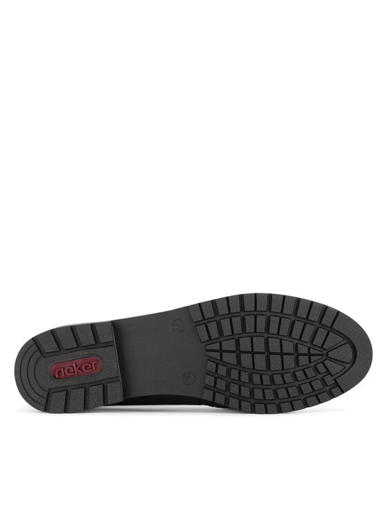 Rieker Rieker Mocasini 45300-00 Negru