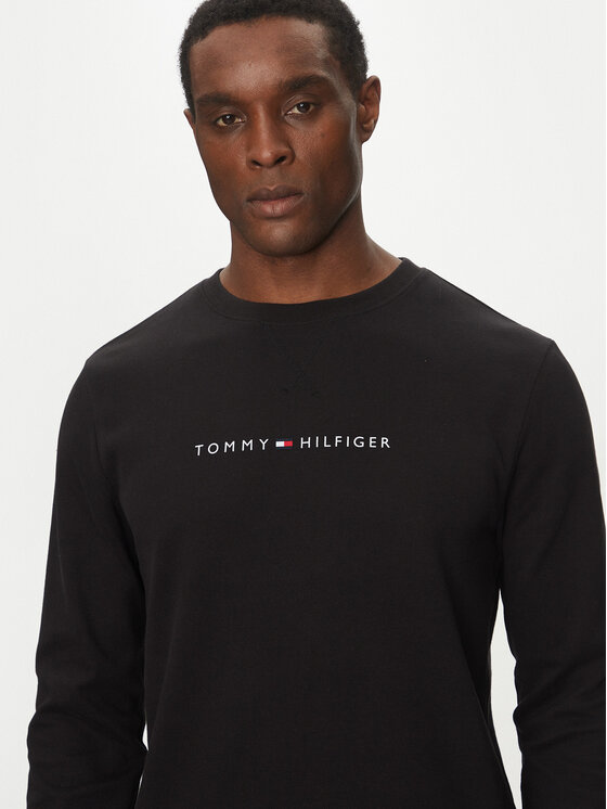 Tommy Hilfiger Tommy Hilfiger Bluza UM0UM03346 Czarny Regular Fit