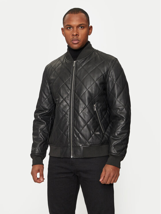 KARL LAGERFELD KARL LAGERFELD Prijelazna jakna 555011 544409 Crna Regular Fit