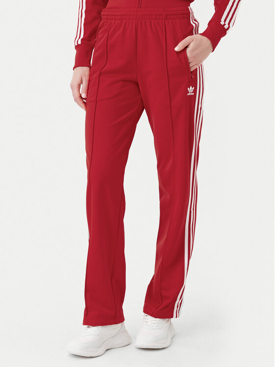 adidas Pantaloni da tuta adicolor Classics Firebird IR8081 Rosso Regular Fit, taglia : XS